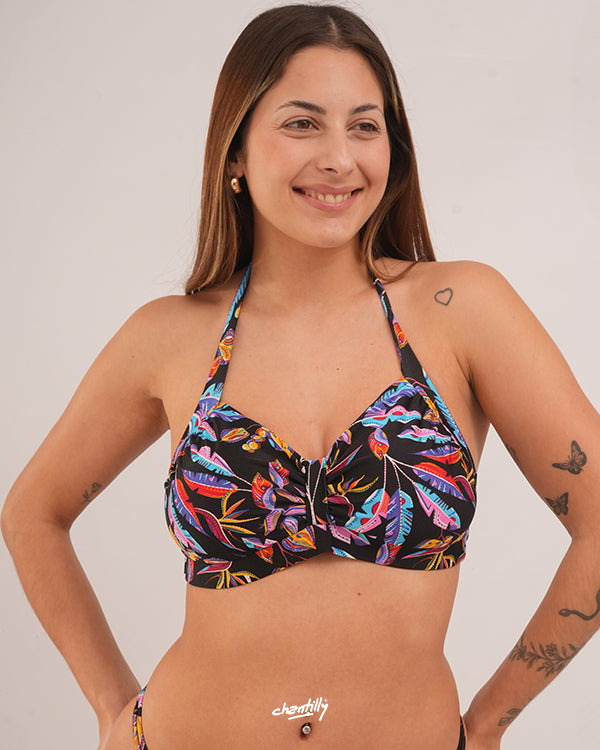 Corpiño Olivia MACAO (BRILLANTE)